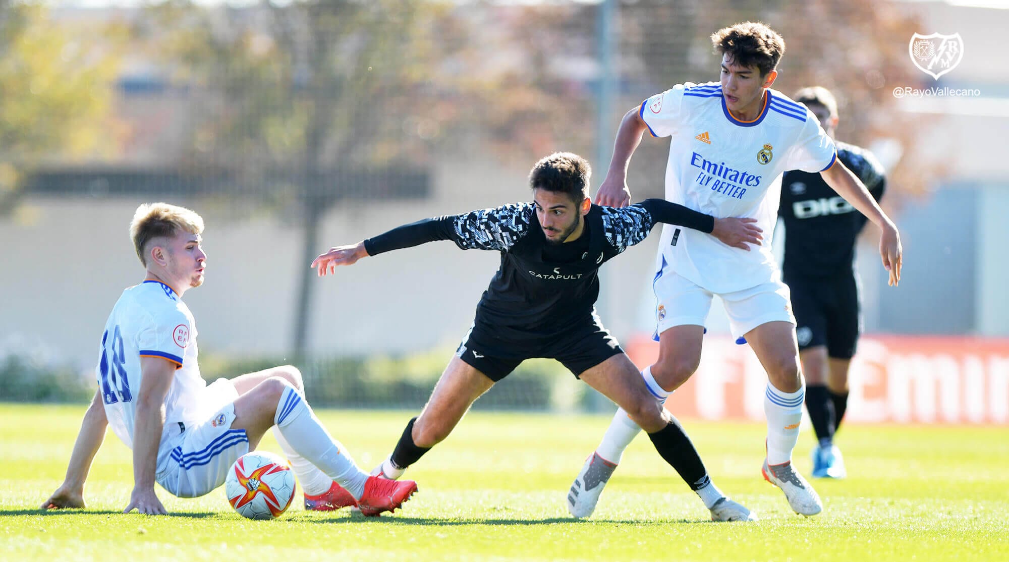 El Rayo disputó hoy un amistoso ante el Real Madrid Castilla