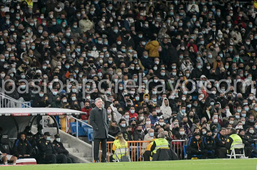 El Rayo Vallecano provocó los pitos del Bernabéu