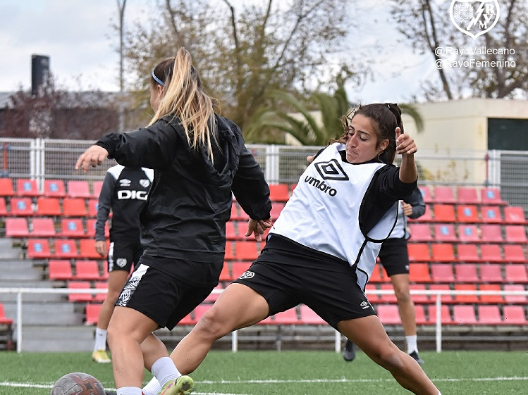 El Rayo Vallecano Femenino jugará contra el Villarreal con solo 15 jugadoras del primer equipo