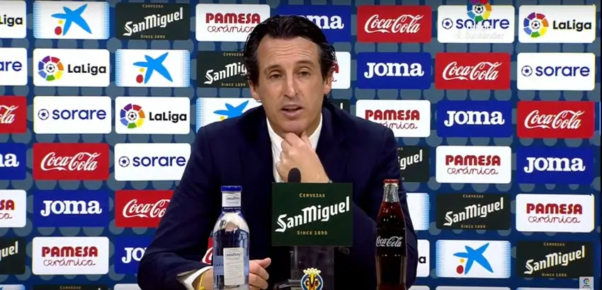 Unai Emery, tras el Villarreal 2-0 Rayo: «Ellos también han tenido alguna situación para ser penalti»