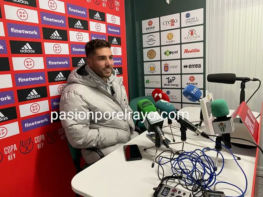 Luca Zidane, tras el Guijuelo – Rayo Vallecano: «Después del gol hemos bajado el ritmo»