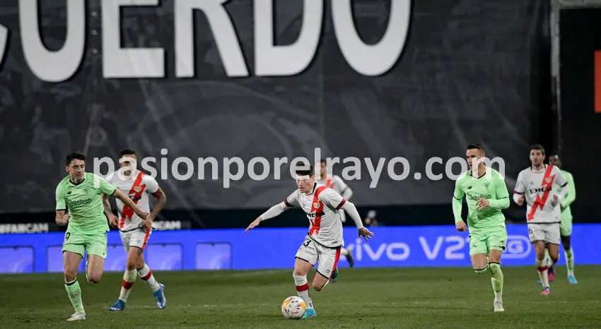 Rayo Vallecano 0-1 Athletic de Bilbao: Caímos en Vallecas
