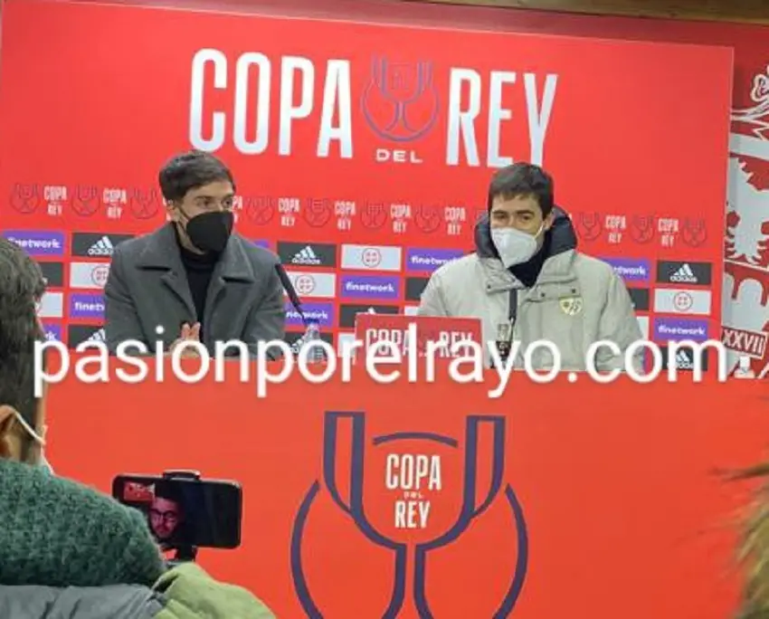 Iraola, tras el Mirandés 0-1 Rayo Vallecano: «Ojalá la próxima ronda nos toque en casa»