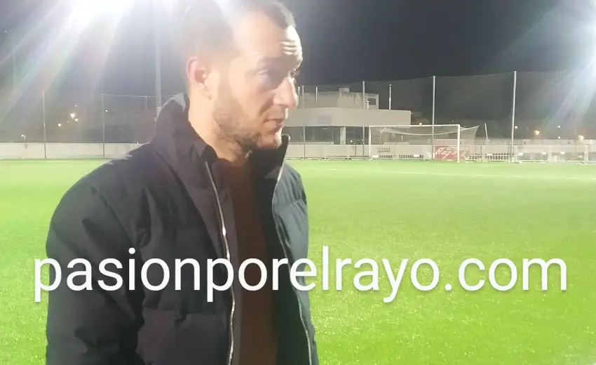 Ángel Dongil, tras el Rayo B 4-1 Moratalaz: «Somos un equipo muy unido»