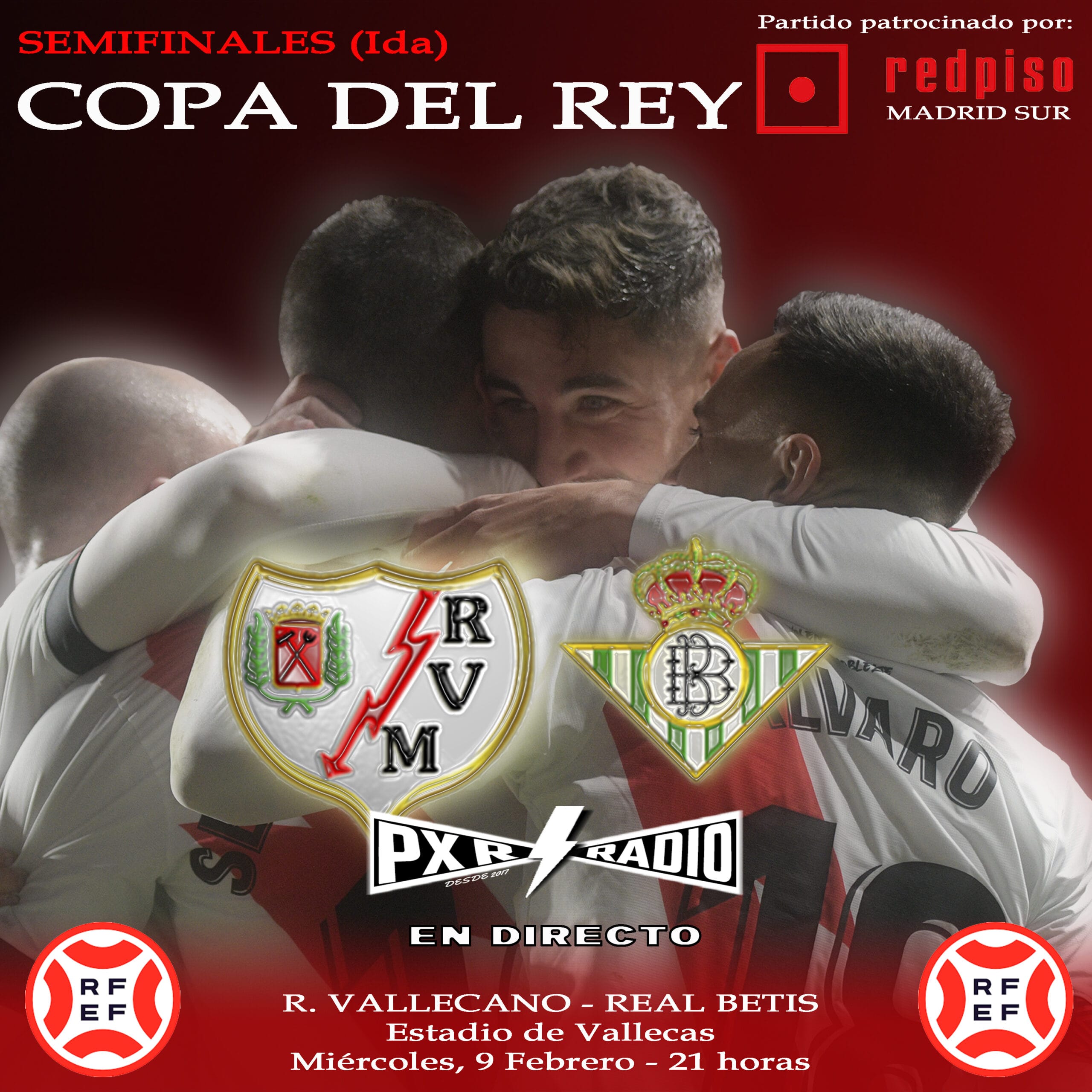 Rayo Vallecano – Betis, el partido de nuestras vidas, en directo en Pasión por el Rayo Radio