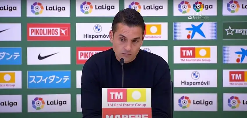Francisco: «El Rayo durante sesenta minutos ha sido mejor y nos ha dominado en todas las fases del juego»