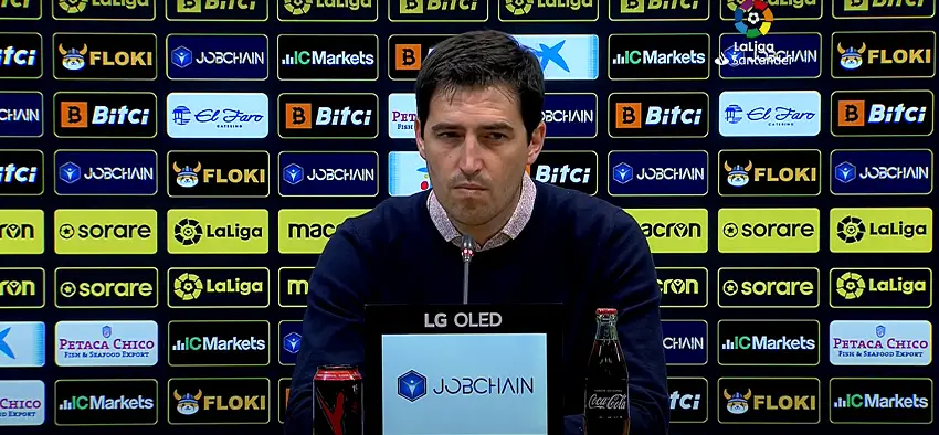 Andoni Iraola: «No hemos estado nada bien en las áreas»