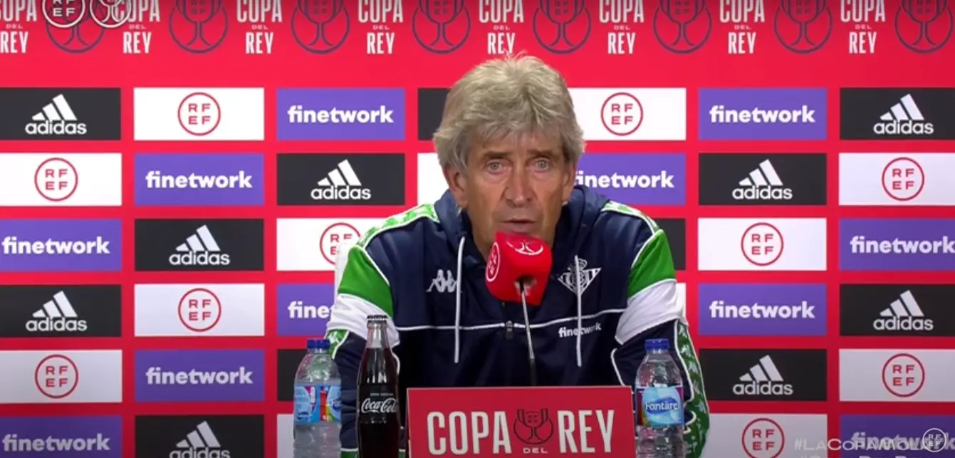 Pellegrini, tras el pase del Betis a la final: «El Rayo Vallecano no se abrió nunca»