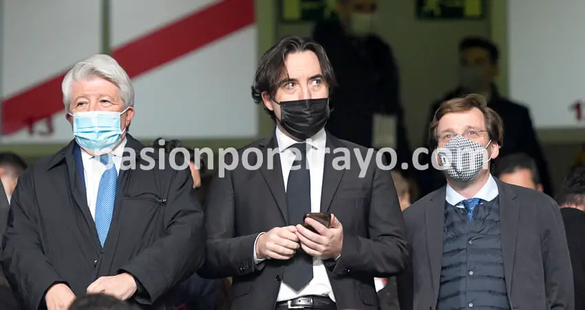 La Liga denuncia los cánticos dirigidos «presumiblemente a alguno de los políticos» del palco en el Rayo – Atlético