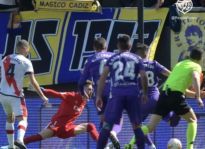 El Rayo Vallecano lleva 8 partidos consecutivos encajando gol