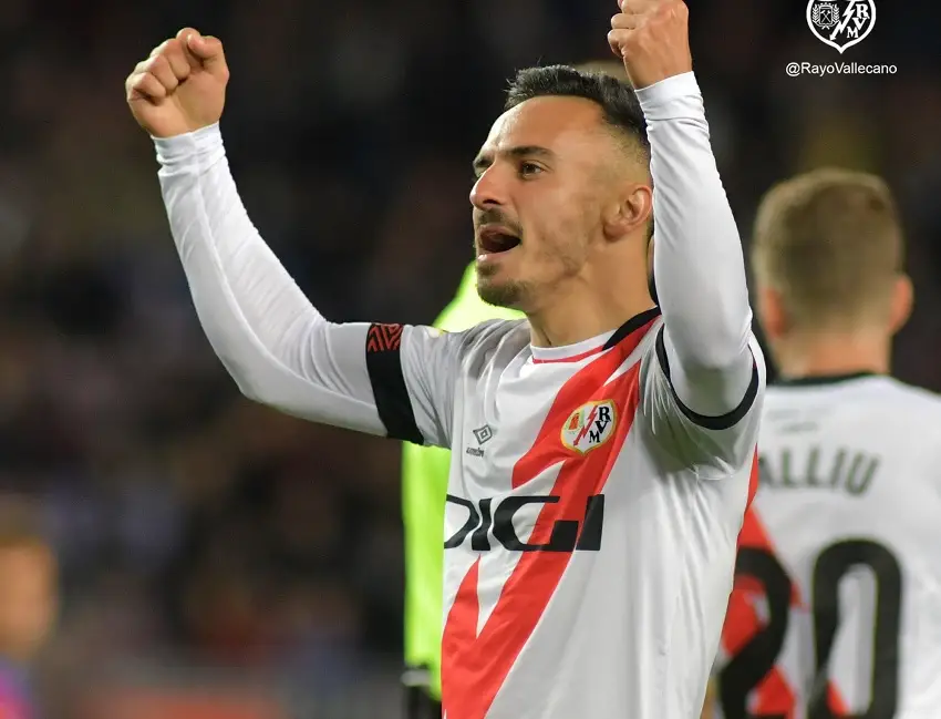 Álvaro García, el experto en goles tempraneros del Rayo Vallecano que lucha por ser pichichi