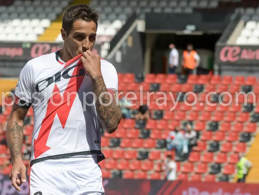Trejo, para la Liga «Ojalá el día de mañana pueda seguir en el Rayo porque me siento parte de él»