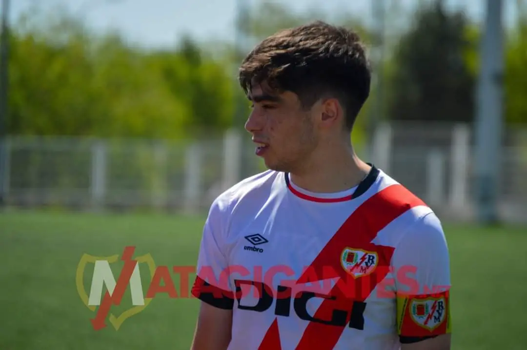 Pablo Muñoz, del Rayo Vallecano Juvenil, convocado con el primer equipo según Matagigantes