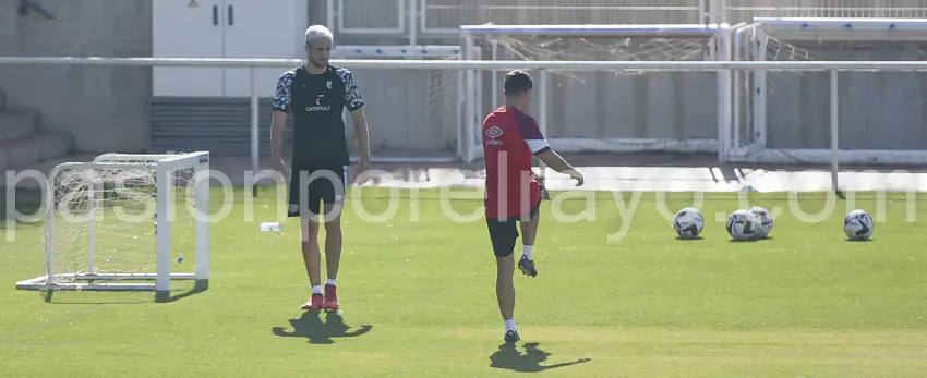Comesaña se sigue entrenando al margen del grupo