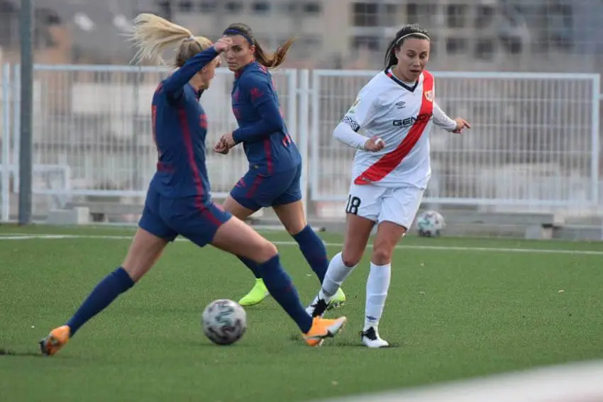 Camila Sáez abandona el Rayo Vallecano Femenino