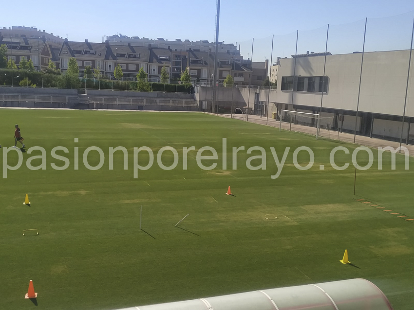 El césped, mejor... pero no perfecto 15 rayo vallecano cesped ciudaddeportiva