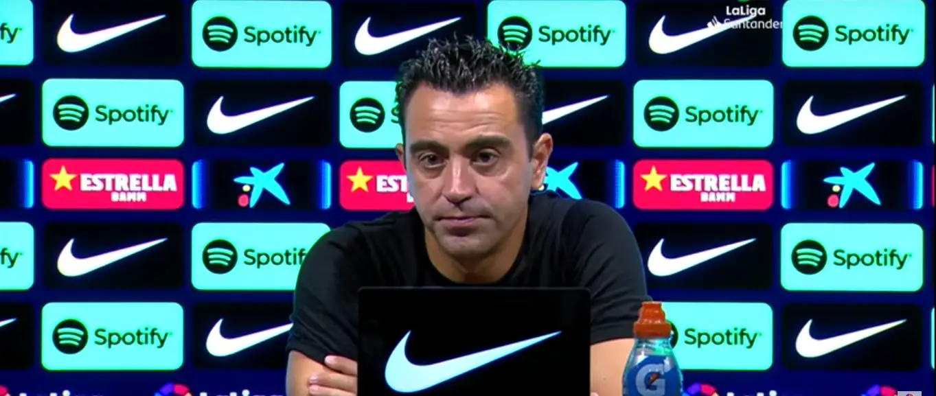 Xavi Hernández, tras el Barça 0-0 Rayo: «Es ridículo que no haya tiempo efectivo: se acabarían las pérdidas de tiempo»