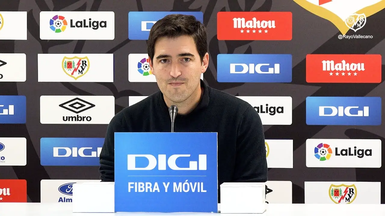 Andoni Iraola, en la previa del Rayo Vallecano – Mallorca: «Queremos que el público se sienta orgulloso de nosotros»