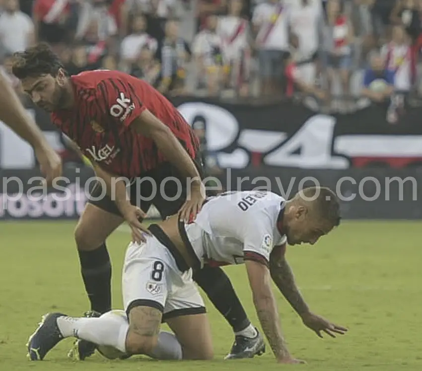 La escandalosa jugada de Trejo en el inicio del Rayo – Mallorca