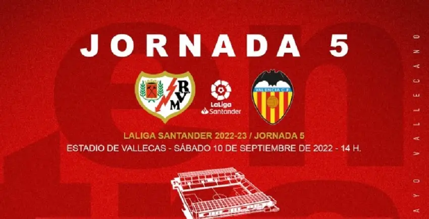 El Rayo Vallecano saca las entradas contra el Valencia 48 horas antes del partido