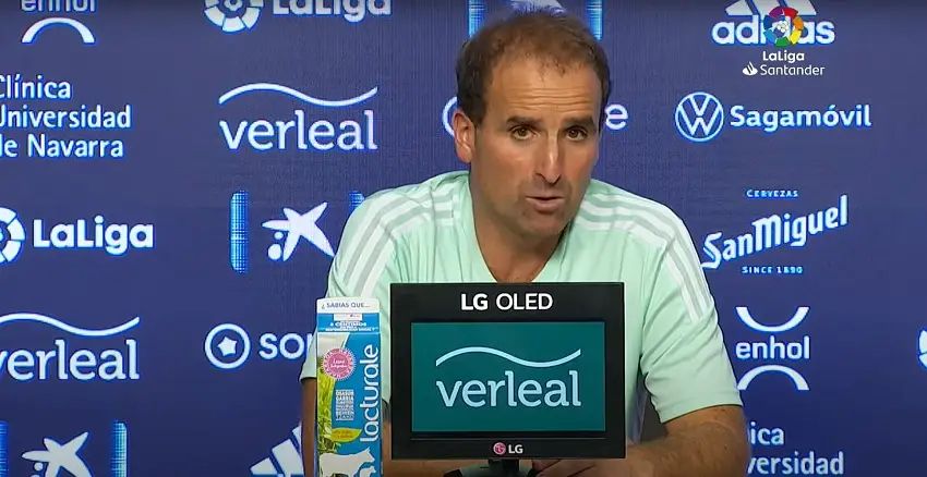 Jagoba Arrasate tras el Osasuna 2-1 Rayo Vallecano: «Hemos tenido más ocasiones y el resultado es justo»