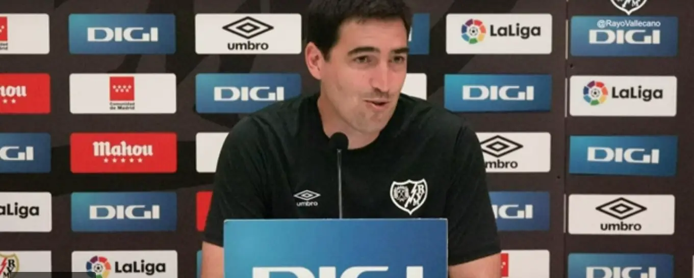 Andoni Iraola, en la previa del Osasuna – Rayo Vallecano: «Tenemos que mentalizarnos para no achicarnos»