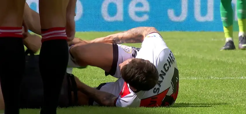 Salvi Sánchez fue sustituido por lesión al descanso