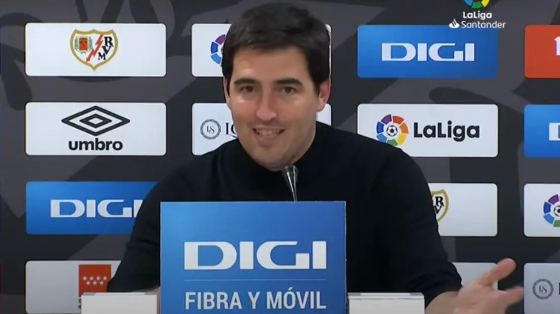 Iraola, tras el Rayo 2-1 Elche: «Cuando ganas así, la victoria sabe muy bien»