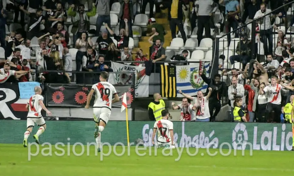 Unai López, tras el gol de la victoria: «Lo bonito fue que el estadio estaba lleno un lunes noche»