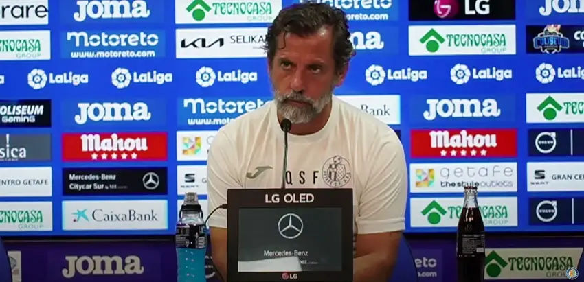 Quique: «Si nos vamos a los últimos años, lógicamente el Getafe es el tercer equipo de Madrid»