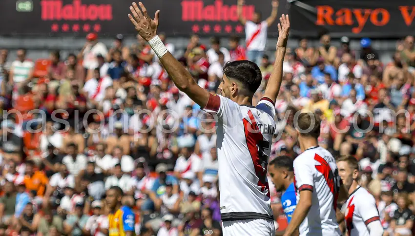 Catena se perderá los primeros minutos de la temporada con el Rayo Vallecano