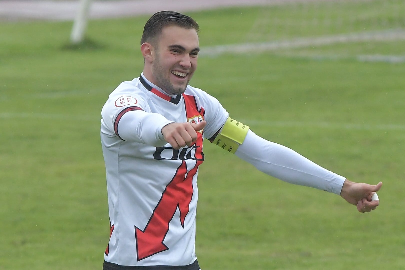 Diego Méndez, bigoleador del Rayo B contra el Aranjuez: «Estoy de dulce y tengo que aprovecharlo»