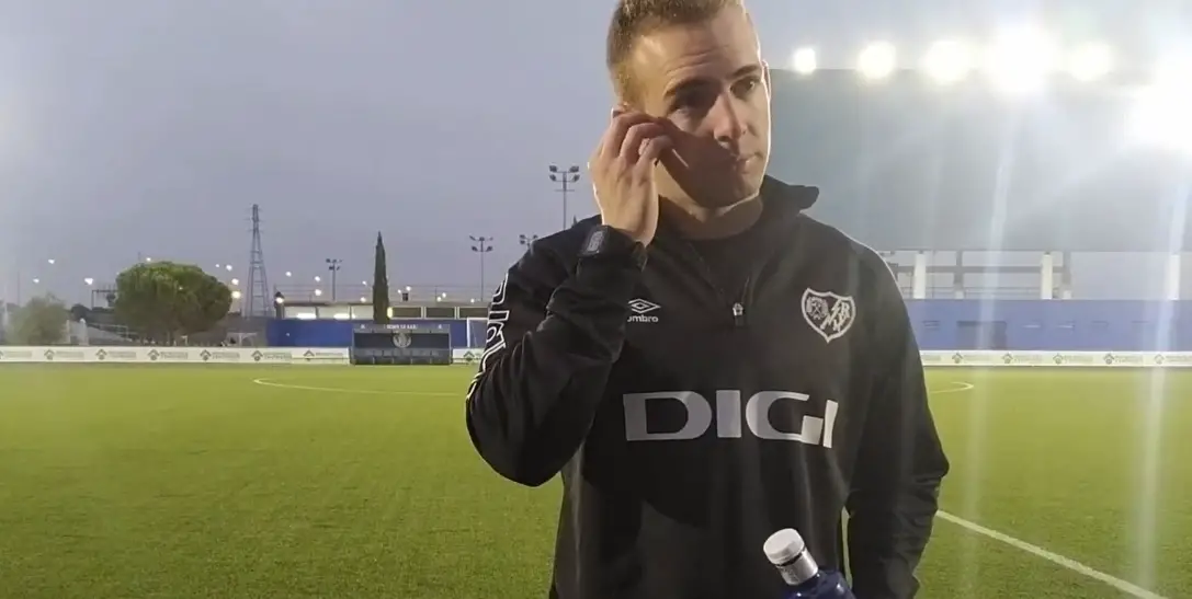 Mario Otero, tras la victoria del Rayo Juvenil en Getafe: «Los chicos creen en nuestra idea»