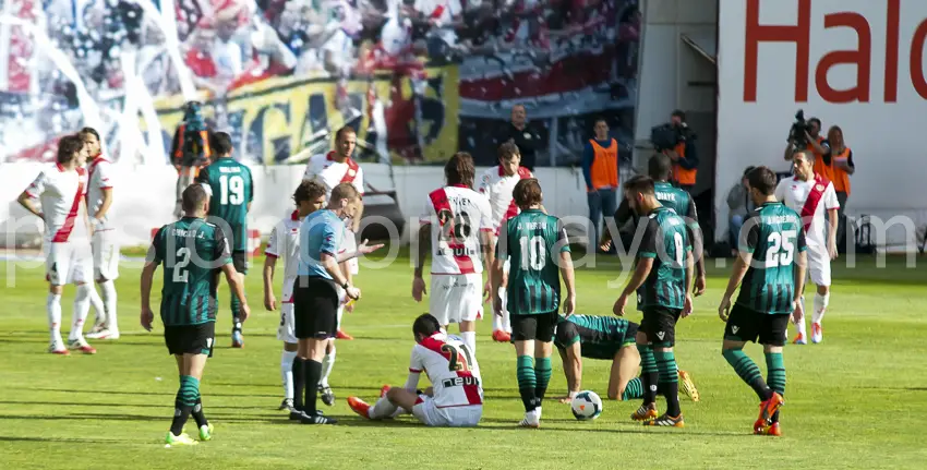 El Rayo buscará esta tarde romper la racha ante el Betis