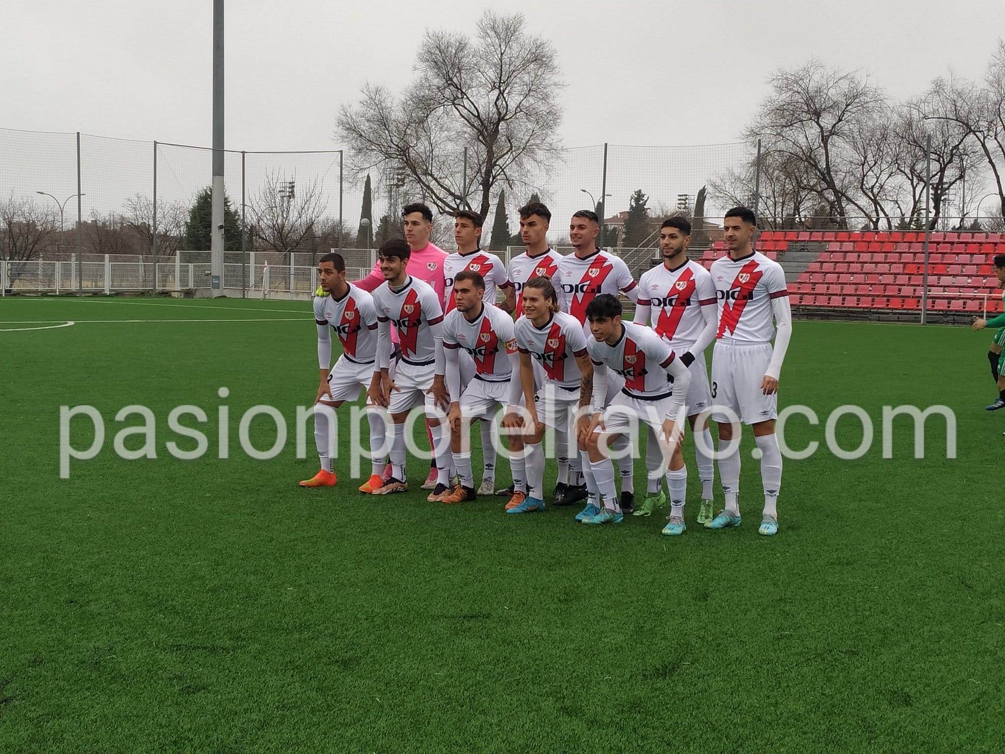 El Rayo Vallecano B gana al Pozuelo (3-1) y sigue en 2023 la buena racha del 2022