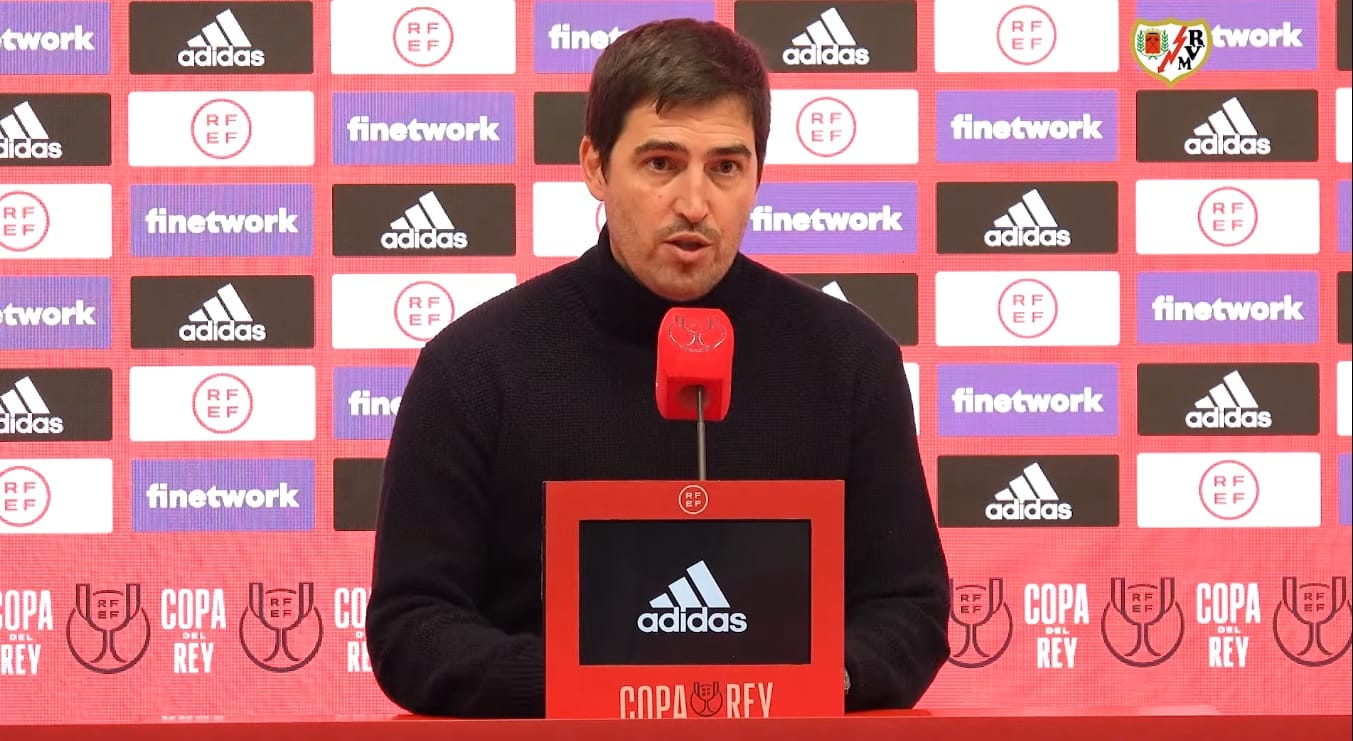 Andoni Iraola, tras el Sporting 2-0 Rayo: «La Copa es así: un partido malo te elimina»