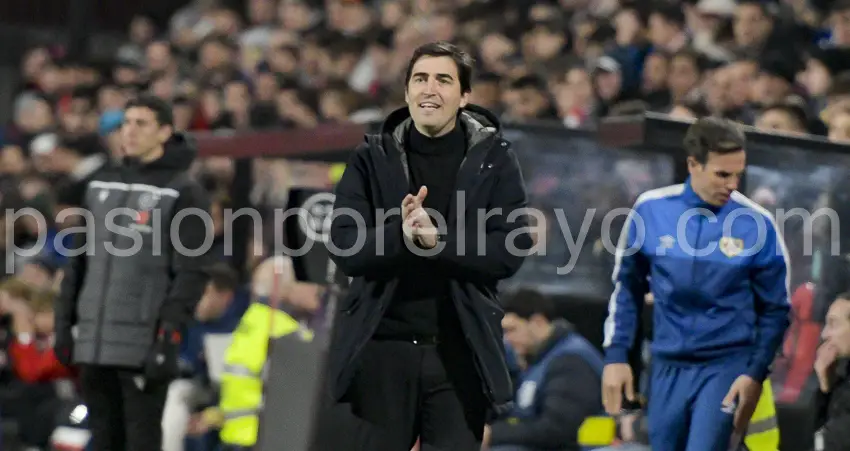 Andoni Iraola, tras el Rayo 2-0 Almería: «Quería que la gente volviera a disfrutar de la victoria en casa»
