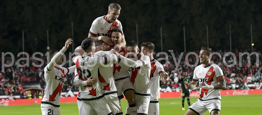 El Rayo ocupa su mejor clasificación histórica en Primera a estas alturas de campeonato