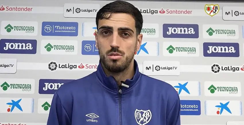 Catena tras el Getafe 1-1 Rayo Vallecano: «Nos hubiera gustado ganar y celebrar la victoria con la afición»