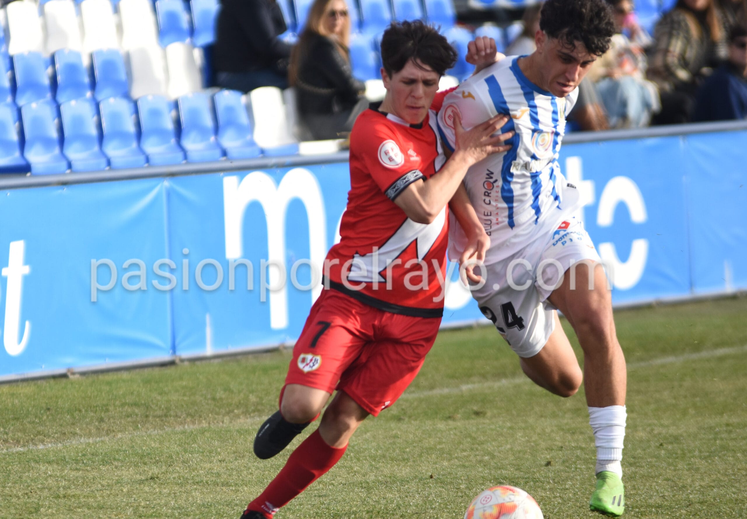 El Rayo Juvenil A pierde la tercera plaza y el golaverage con el Leganés (2-0)