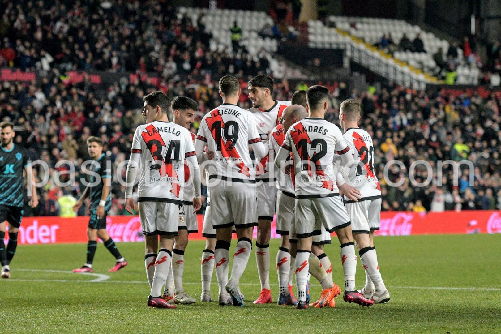 El Rayo Vallecano logró la primera victoria en casa del 2023