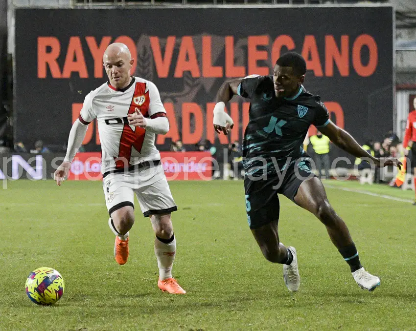 Isi Palazón, en su mejor momento en el Rayo Vallecano