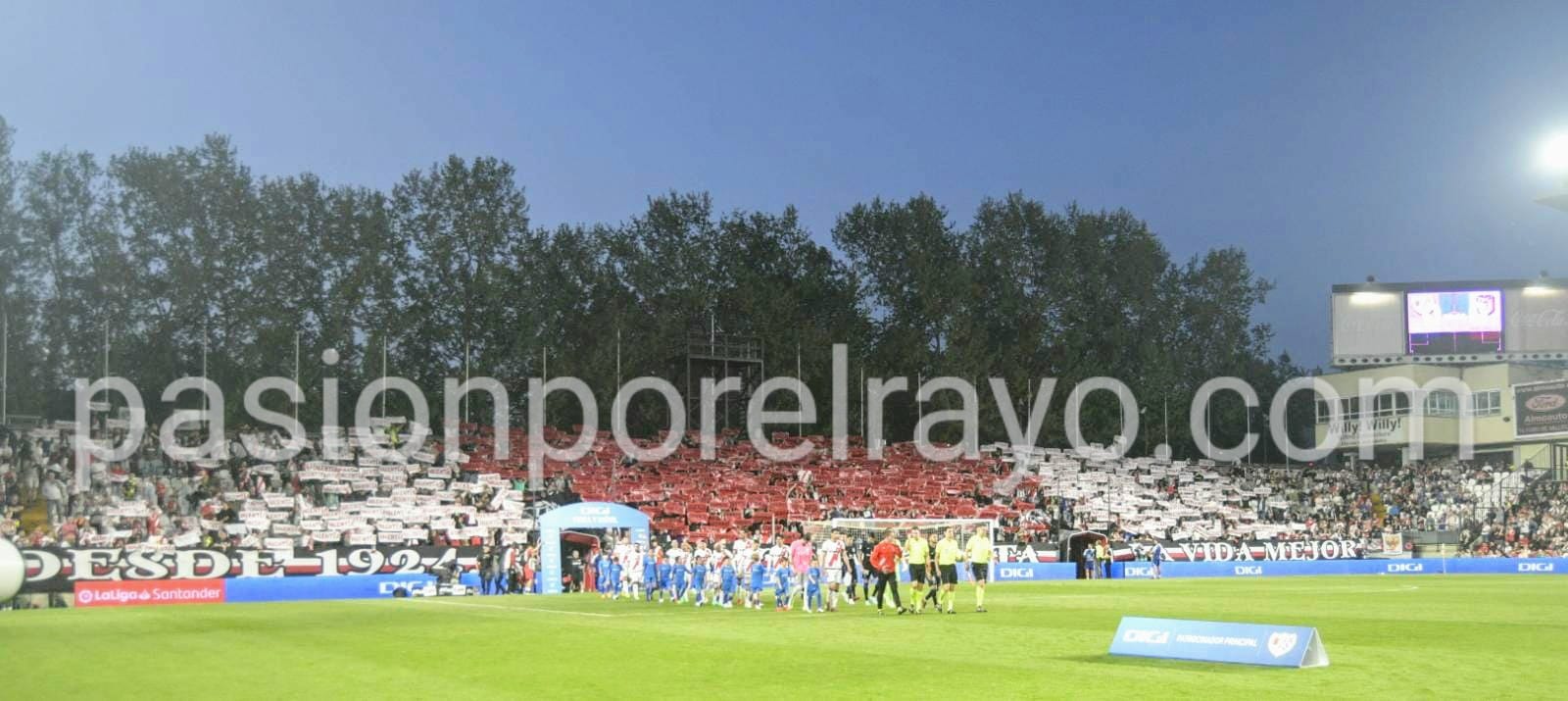 13.512 espectadores en el Rayo Vallecano – Atlético de Madrid: La segunda mejor entrada del año