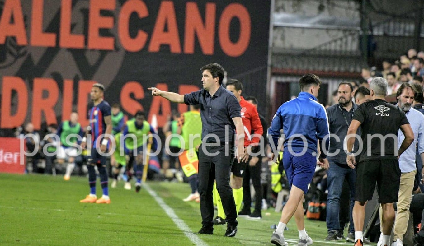 Iraola supera a Felines y ya es el 6º entrenador con más partidos en la historia del Rayo Vallecano