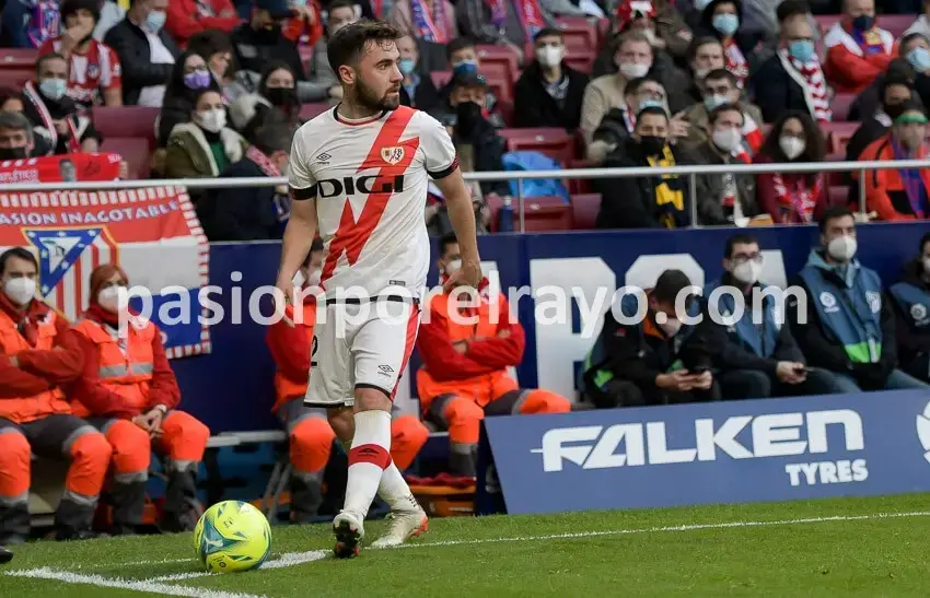 Unai López ya es centenario con el Rayo Vallecano