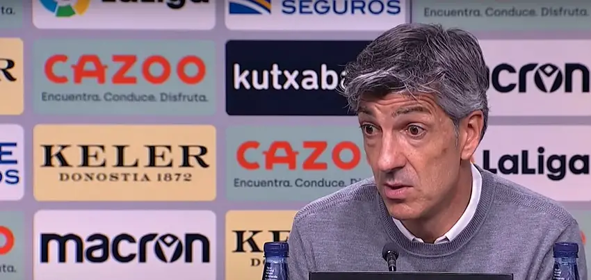 Alguacil tras el Real Sociedad 2-1 Rayo: «Hemos conseguido remontar más por empuje que por fútbol»