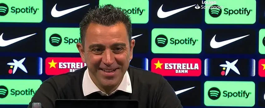 Vallecas y el Rayo muy presentes en la rueda de prensa de Xavi