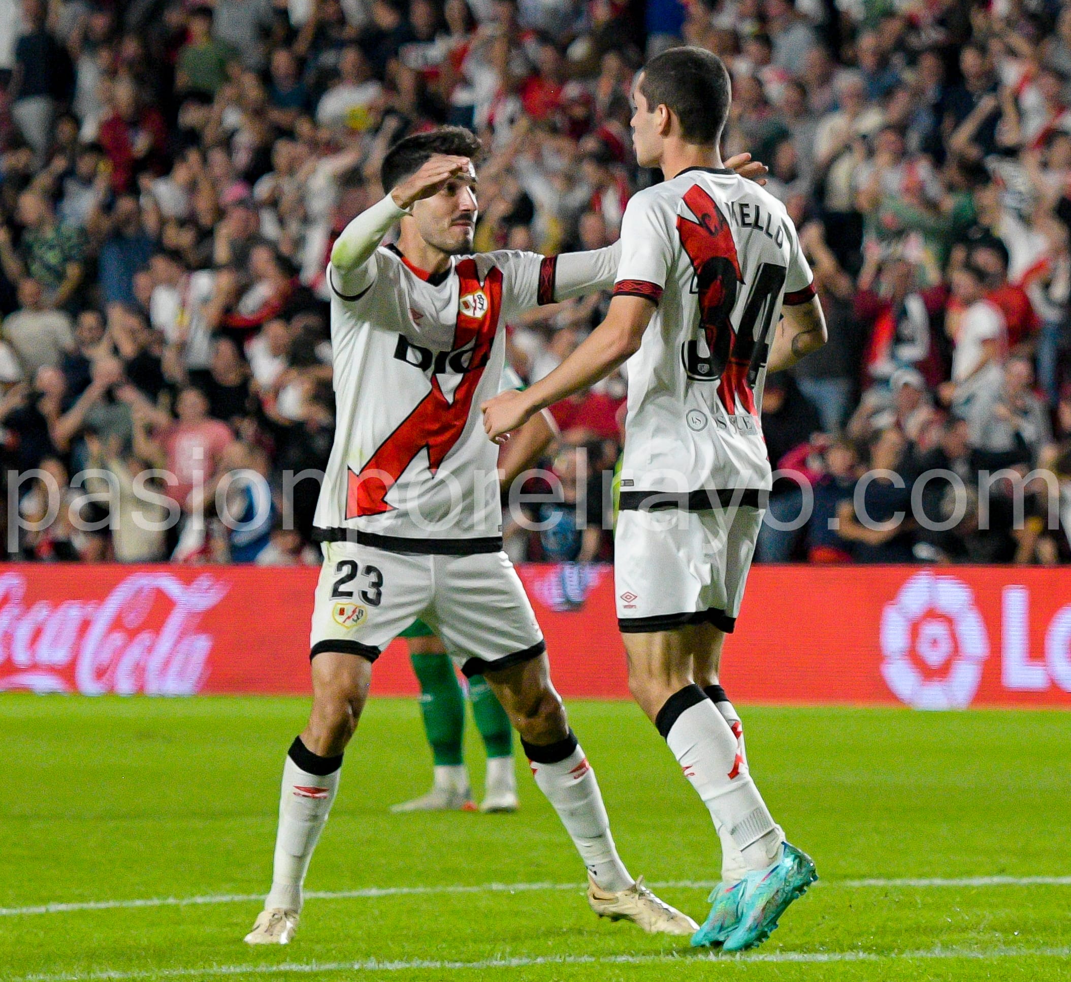rayo vallecano oscar valentin 3