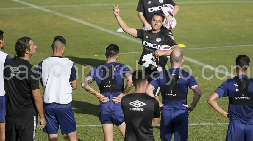 El Rayo completa su tercer día de entrenamientos