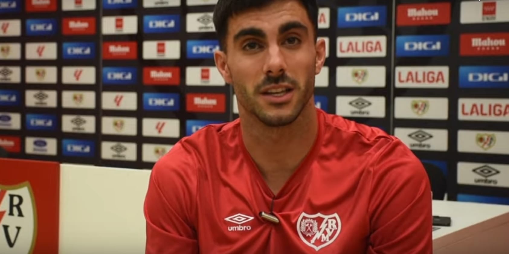 Kike Pérez, en su regreso al Rayo Vallecano: «Me han recibido muy bien»
